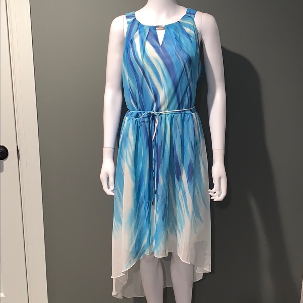 Sandra Darren WOMANS high low dress SZ.12